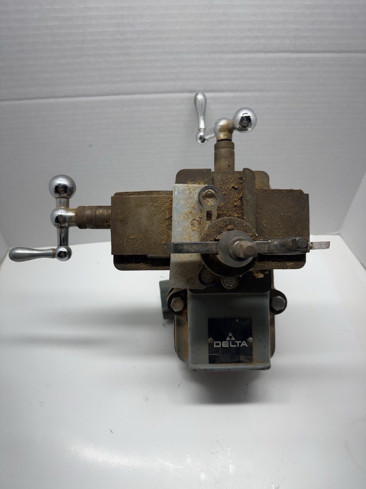 Vintage Delta Milwaukee Rockwell Machinist Lathe Compound XY Cross Slide