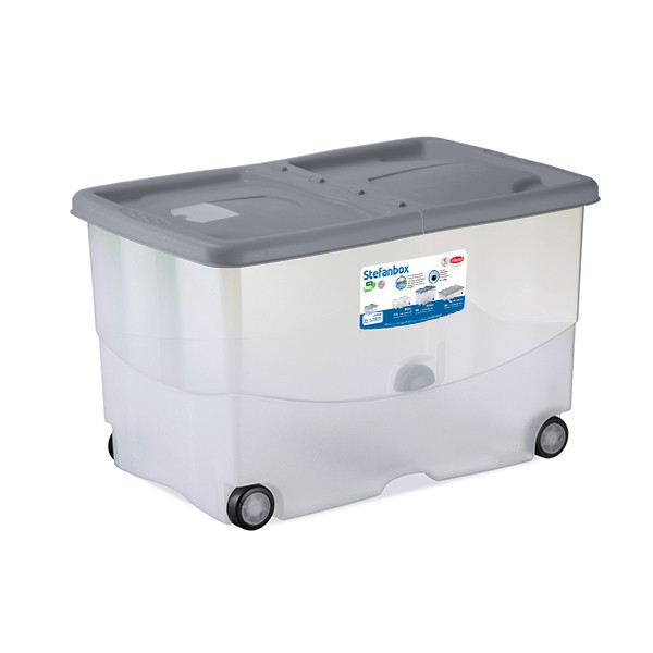 Contenitore multiuso box storage cassa conservazione indumenti chiuso h36x60x40