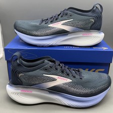 Brooks Adrenaline GTS 25 Women s 9.5 B Shoes Running Walking Gym Blue Pink White
