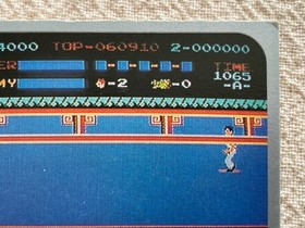 Spartan X 1985 Menko Mini Card 258 Family Computer Amada Nintendo Game Japan