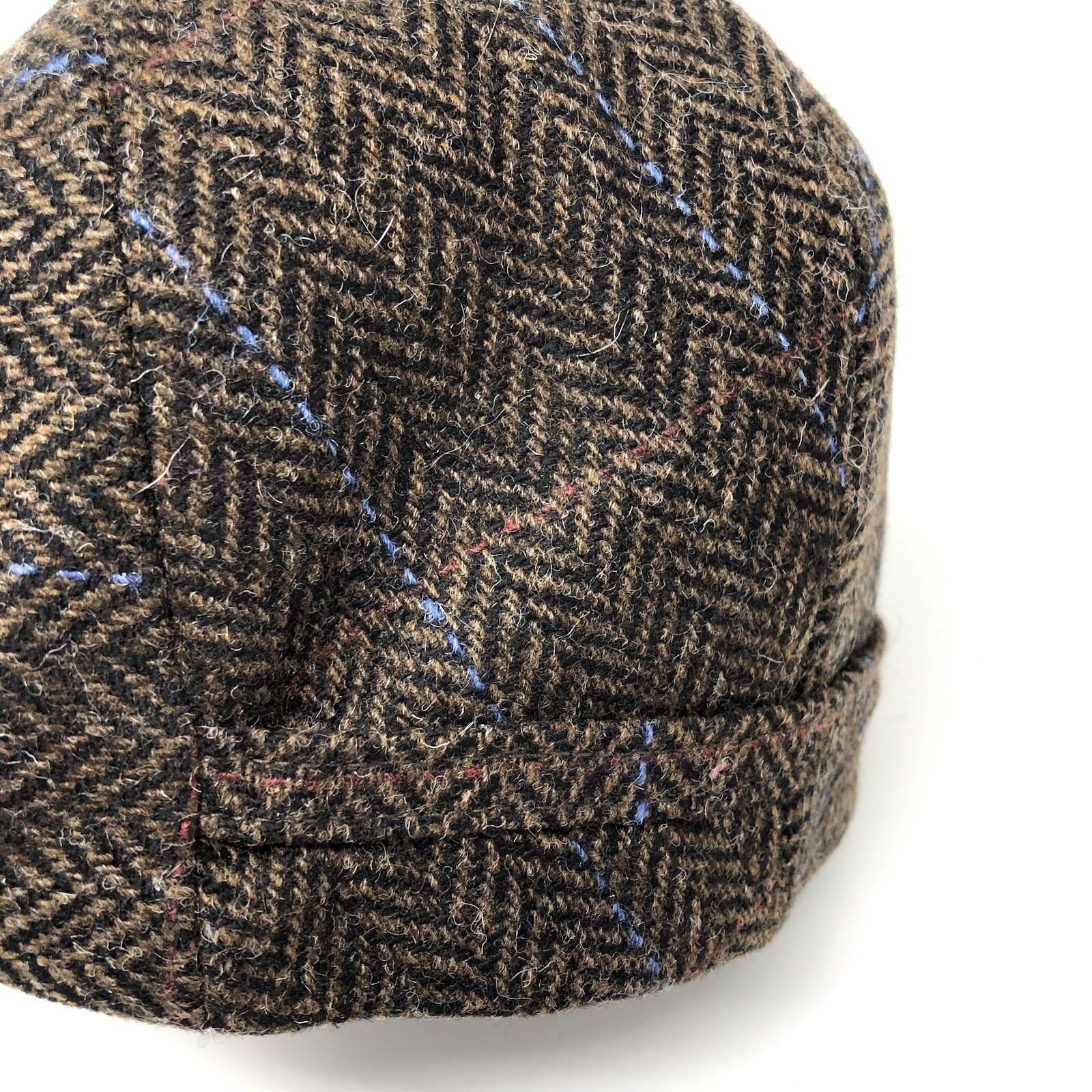 Mucros Weavers Workshop Brown Trinity Flat Cap Ha… - image 9