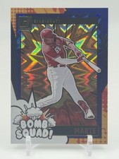 2024 Panini Donruss - Bomb Squad Blue Xplosion #3 Noelvi Marte /49 (RC)