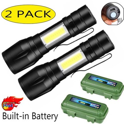 Super Hell Taschenlampe Fackel - LED Taktisches Fackel - Zoom - Wasserfest