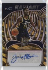 2021-22 Panini Spectra Radiant Signatures Gold Prizm 8/10 Jared Butler Auto 0dp1