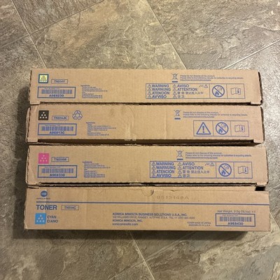 Konica Minolta TN514JK TN514C TN514M TN514Y Toner Bizhub Lot