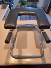 Sedia panca poggiatesta Living Yoga inversione allenatore nero e argento