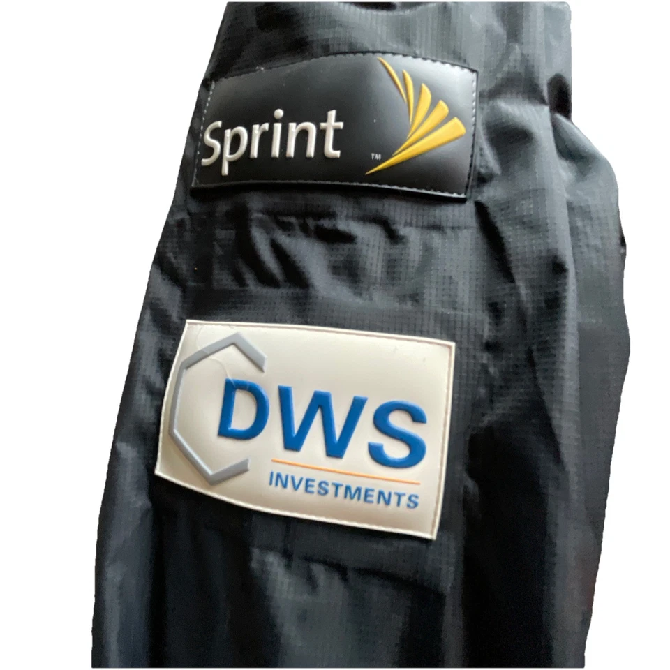 Equipo de esquí de EE. UU. Spyder Pro Gear Poncho de lluvia Patrocinador Parches Chaqueta Abrigo Adulto S/M Foto 4 de 4