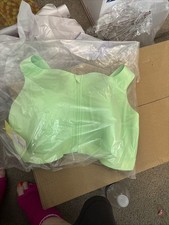 All In Motion High Support Zip Front Wirefree Sports Bra 44D - Back Support