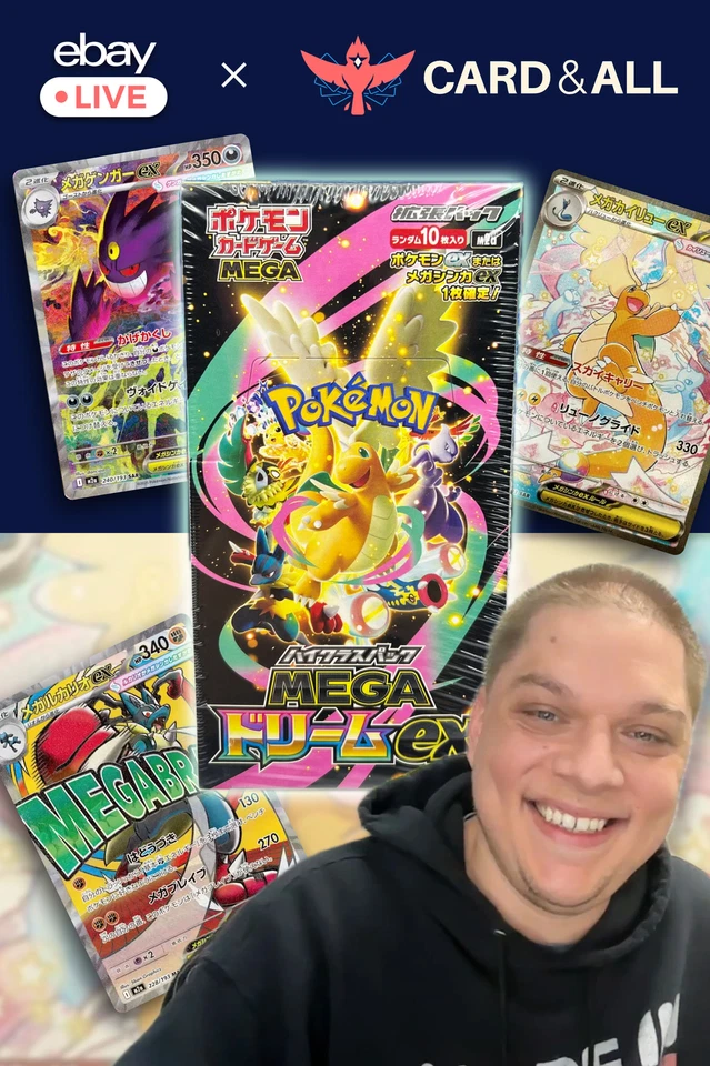 *NEW* Mega Dream ex Rips! | $1 Start Singles, Graded Cards! (w/ PokeChef)
