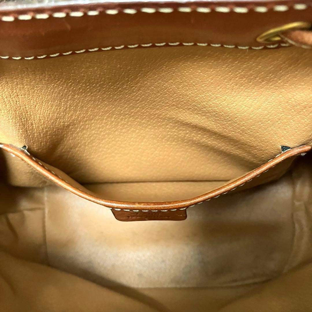 Rare CELINE mini backpack Macadam pattern women s - image 8