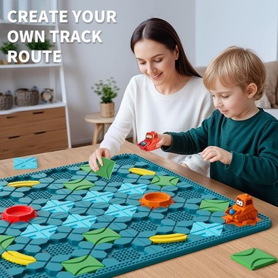 Kids Toys STEM Board Games - Large Size Logical Road Builder Educational Brai...
