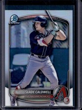 2025 Bowman Draft Slade Caldwell Chrome Refractor #BDC-152 Diamondbacks