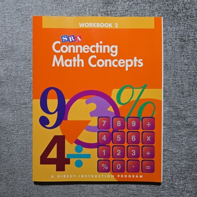 Connecting Math Concepts Level B Workbook 2 SRA McGraw Hill - Brand New