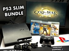 Sony PlayStation 3 Slim 160GB CECH-2501A Games/Controller/Cables TESTED/WORKING