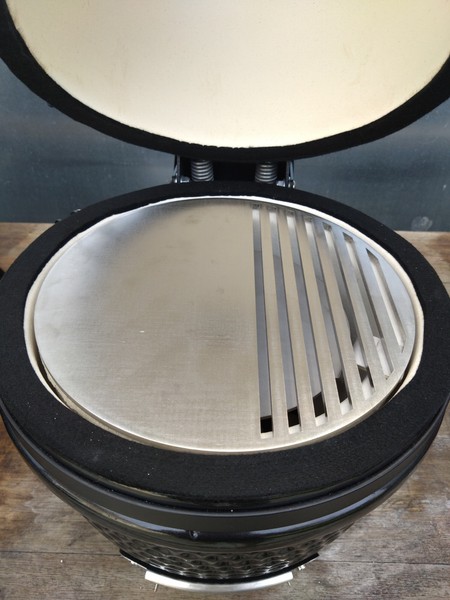  Lidl 2026 Mini Kamado S/S Actualización, Deflector de Calor, Plancha Parrilla, Parrilla 🔥