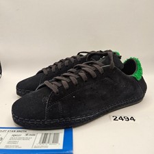 ADIDAS ORIGNAL X CLOT STANSMITH MEN'S 6.5 BLACK SUEDE JQ9227 NWOB