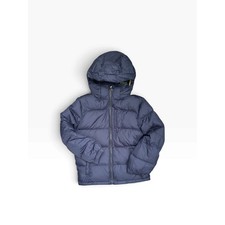 Polo Ralph Lauren Boys French Navy Hooded Down Puffer Winter Jacket M 10-12 NEW