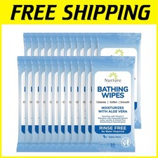 Convenient Adult Body Wipes  Disposable  Fragrance-Free