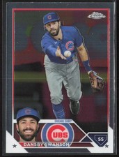 Dansby Swanson 2023 Topps Chrome: #144 Chicago Cubs
