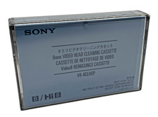 Sony Cleaning Cassette V8-6CLHSP Reinigungskassette Video8 Hi8 D8 Camcorder NEU