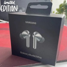 New SAMSUNG Galaxy Buds 3 Pro AI True Wireless Bluetooth Earbuds Silver