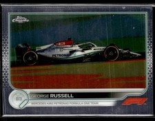 2022 Topps Chrome Formula 1 #112 George Russell Racing Card 3002B