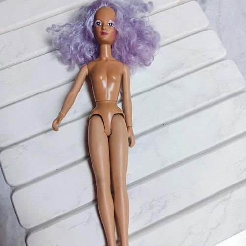 JEM and The Holograms Shana Purple Hair VTG 1985 Doll Hasbro