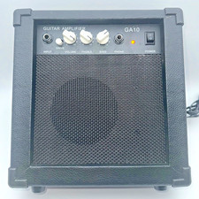 GA10 Guitar Amplifier Portable Practice Amp Black 10W Workable Condition