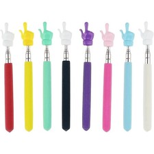 Telescopic Teacher Pointer Stick Extendable 21.7 Inch Presenter Pointer for