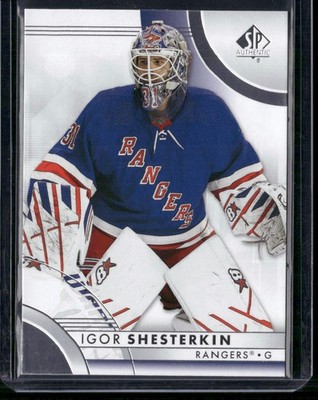 Igor Shesterkin 2023-24 SP Authentic #9 New York Rangers