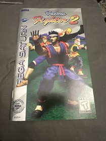 Virtua Fighter 2 II Sega Saturn  COMPLETE-!