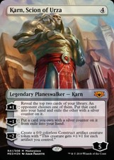 MTG English Karn, Scion of Urza NM Foil Ravnica Allegiance Mythic Edition