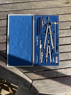 TECHNISCHER ZEICHNUNGSSATZ ORIGINAL HELLERMAN DEUTSCH VTG Germany