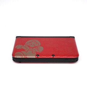 Nintendo 3DS XL  Red  Mario Gold Edition Game Console + extras (USA)