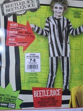 Beetlejuice Kid's Halloween Costume - no shirt and tie- pants and Jacket only