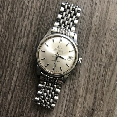 Vintage 1960s OMEGA Constellation Automatic Cal. 561 34mm Swiss Watch 14393-9 SC