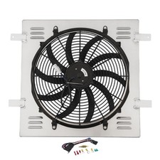 Aluminum Shroud Fan for 2002-2006 Liberty 3.7L V6 Replacement Fan Relay Kit