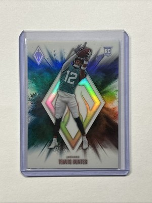 2025 Panini Phoenix Travis Hunter Color Blast Jaguars Rookie Case Hit