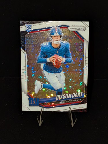 2025 Panini Prizm Disco Prizm Rookie Jaxson Dart 332 New York Giants 2025-panini-prizm-disco-prizm-rookie-jaxson-dart-332-new-york-giants