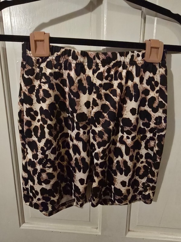 Women's Animal Print Shorts, size Medium