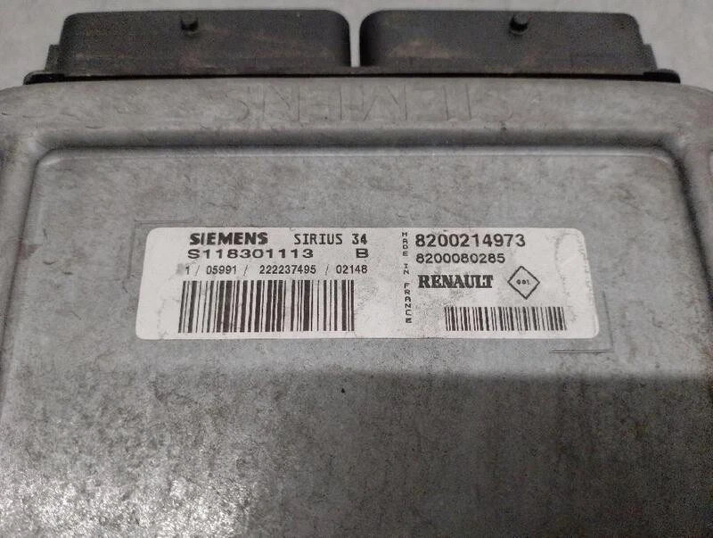 8200214973 centralina motore per RENAULT MEGANE I COACH (DA0 1 ) 2.0 16V 5231252 - Immagine 4 di 4