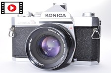EXC Konica Autoreflex T3 Hexanon AR 50mm f1.7 Works Perfect Meter OK JAPAN