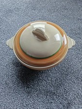 Clarice Cliff Newport Pottery Veg Dish Tureen With Lid Dating From c.1940