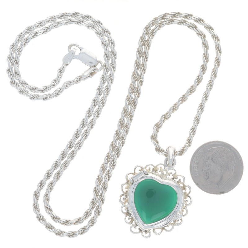Sterling Chalcedony Quartz Interchangeable Solita… - image 5