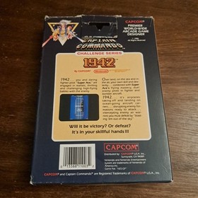 1942 Capcom (Nintendo Entertainment System NES) - Complete - Tested - Authentic