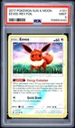 Eevee #101 - 2017 Pokemon Sun & Moon - Reverse Holo PSA 9 - MINT