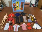 Vintage 60s Ken (Barbie) Doll with case and Lot of Clothes Mattel