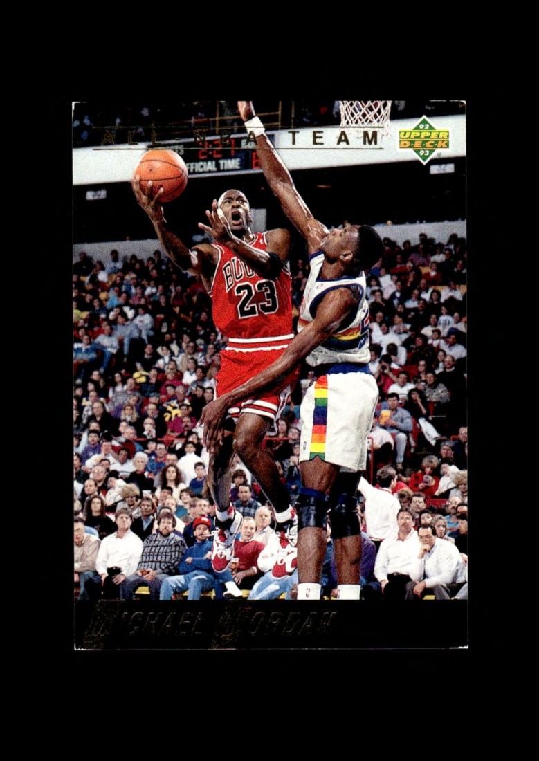 1992-93 Upper Deck: #AN1 Michael Jordan All NBA Team EX-EXMINT