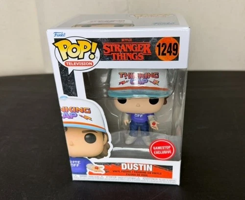 Funko Pop! Netflix Stranger Things Dustin #1249 Gamestop EX
