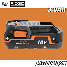 New 18 Volt Hyper Lithium Battery For Ridgid 18V R840087 R840085 Rigid 18V Tools